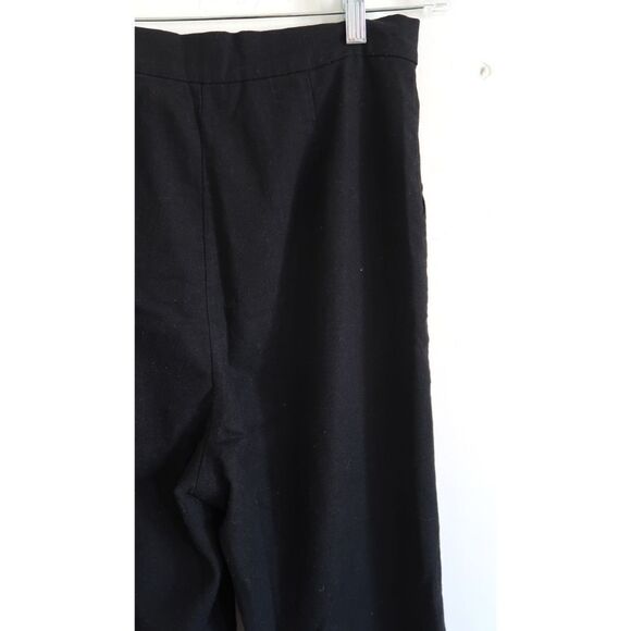 ANTICLOCKWISE Black Trousers - Size Large - Picture 6 of 7
